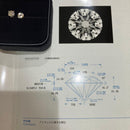 Tiffany Earrings (Single) 0.65Ct Pt950