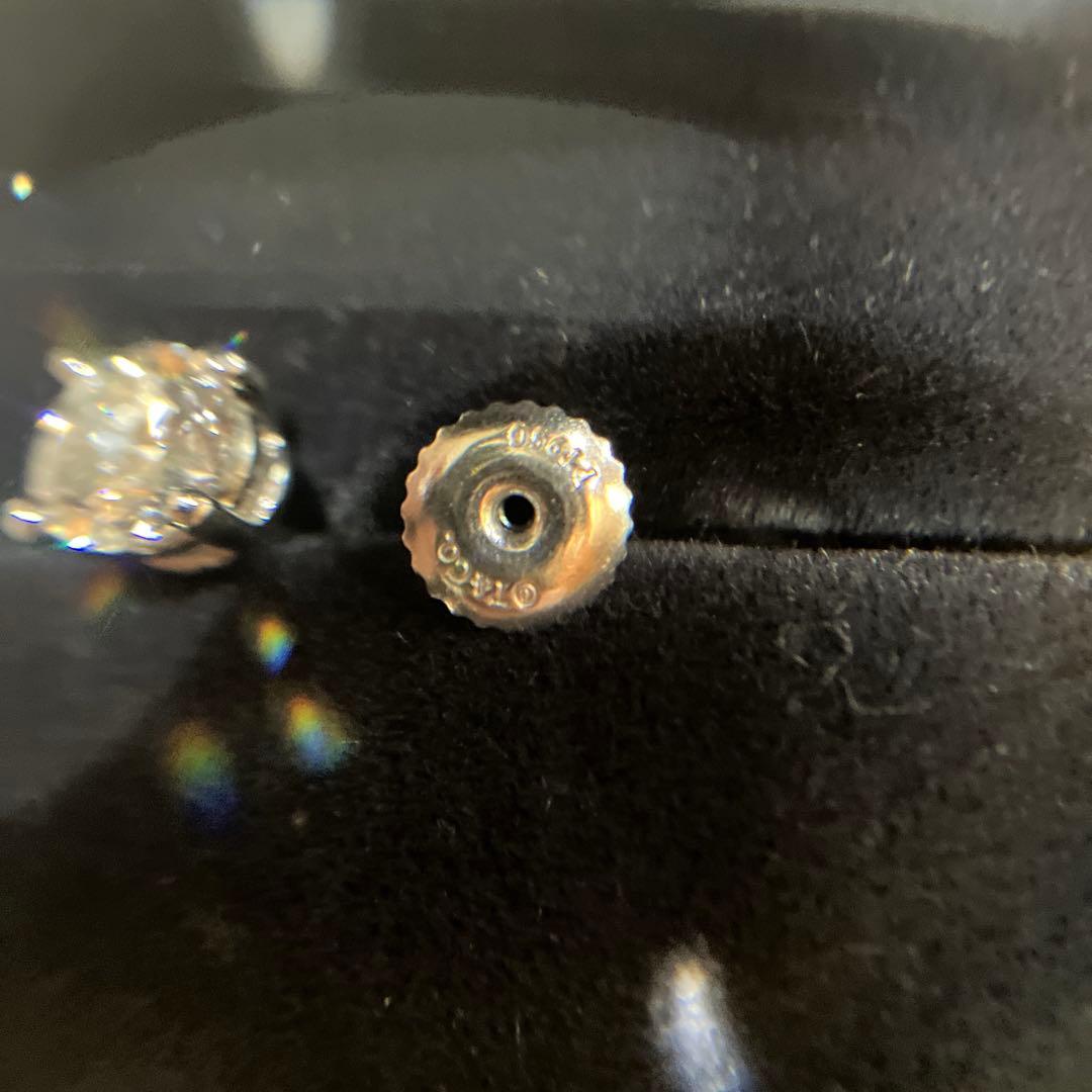 Tiffany Earrings (Single) 0.65Ct Pt950