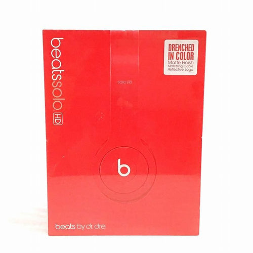 Beets Headphone Beats By Dr. Dre Solo Hd Mh9G2Pa/A Matte Red(