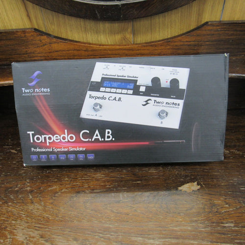 Guitar Effector Two Notes Torpedo C.A.B.