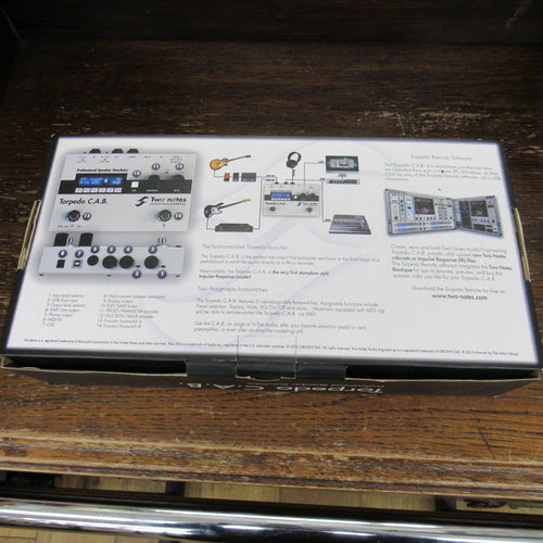 Guitar Effector Two Notes Torpedo C.A.B.