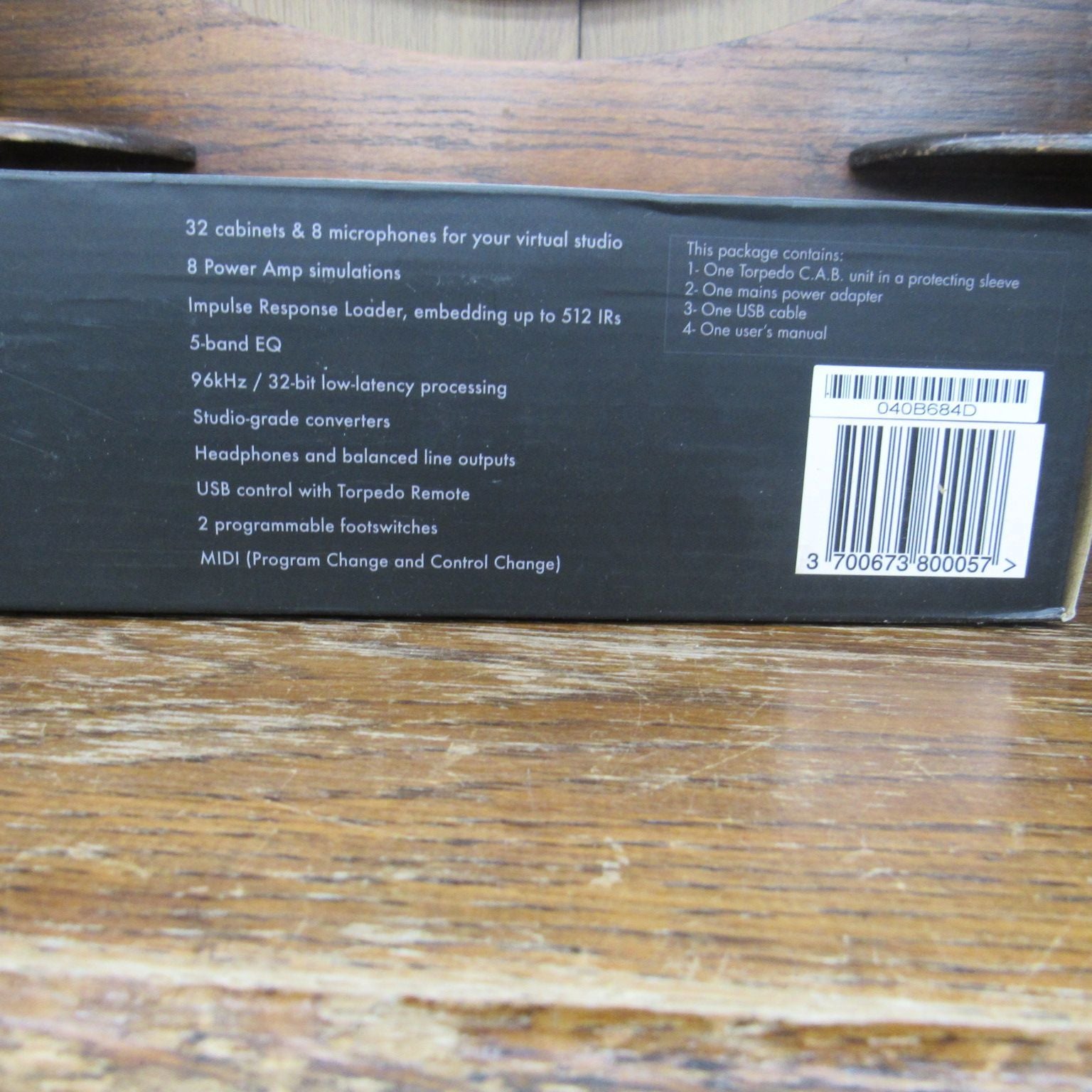 Guitar Effector Two Notes Torpedo C.A.B.