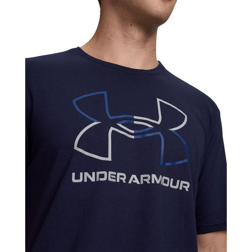 T -Shirt Big Tall Under Armour Foundation Short Sleeve Graphic Tee Midnight Navy