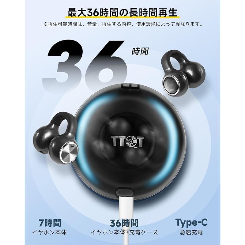 Wired Earphone Ttqt 2025 Bluetooth5.4 Led Enc 36 1