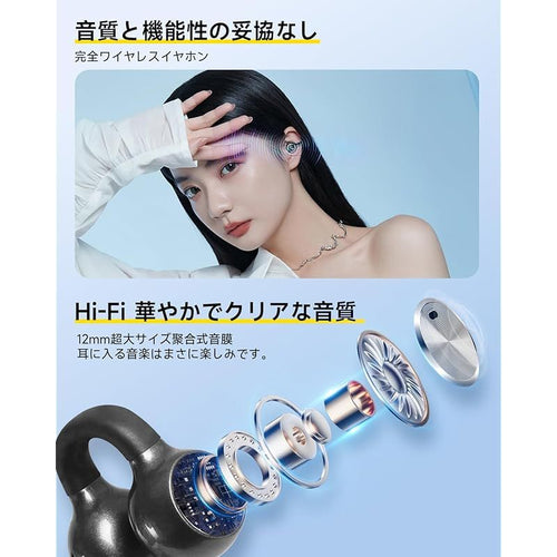 Wired Earphone Ttqt 2025 Bluetooth5.4 Led Enc 36 0
