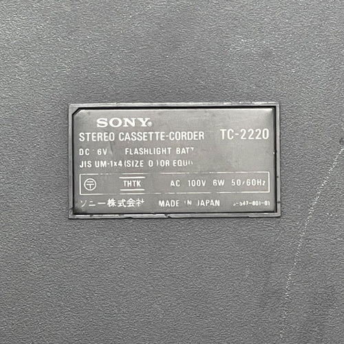 Sony Others Npa Tc-2220