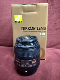 Nikon Prime Lenses Af-S Micro Nikkor F/2.8G Dx