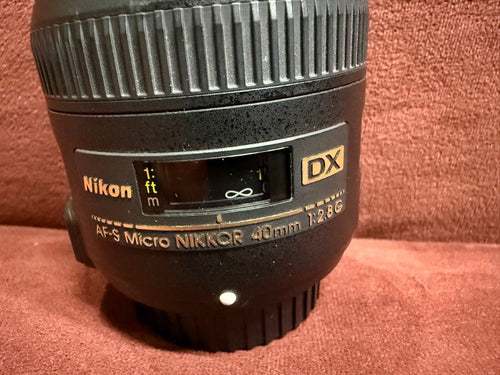Nikon Prime Lenses Af-S Micro Nikkor F/2.8G Dx