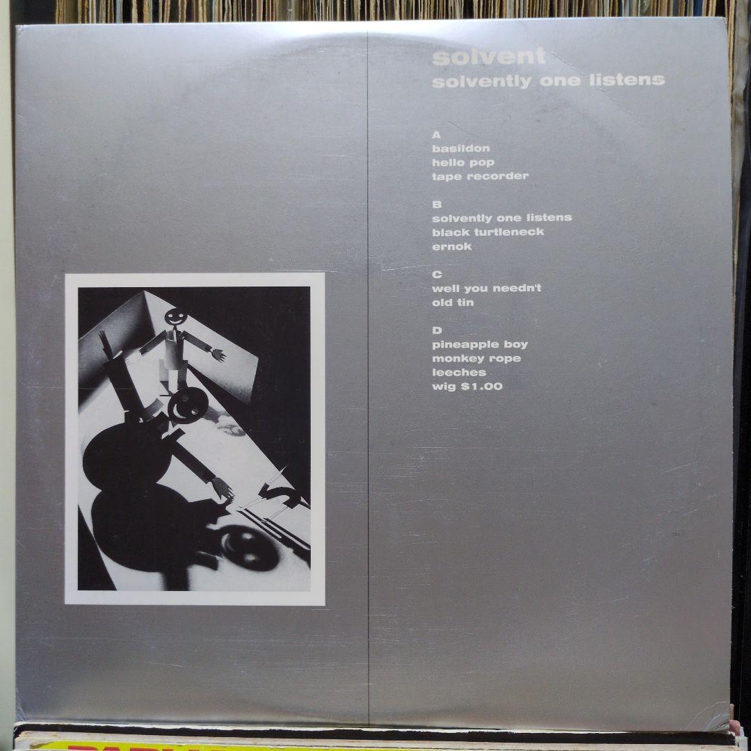 Overseas Music Solvent Solvently One Listens 2 Lp