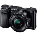 Digital Slr Sony 6000 E Pz 16-50Mm F3.5-5.6 Oss Ilce-6000L B