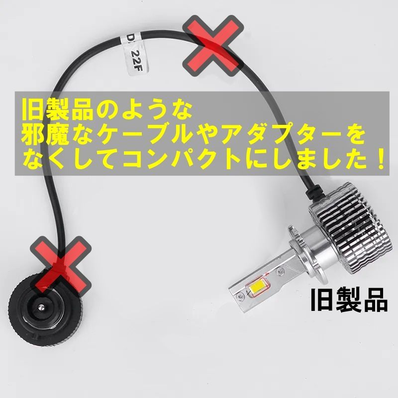 Light 100 Jzx100 Gx100 Led Hid D2R H8.9 H13.6 9600Lm