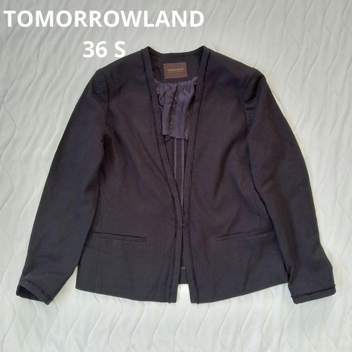 Tomorrowland Collarless Jackets 36 S