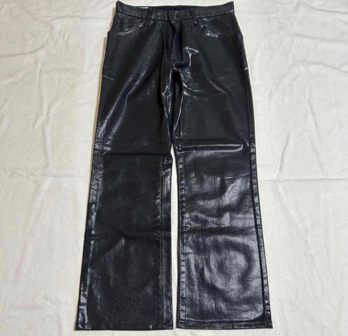 Lee Straight Jeans Coating Denim Pants Rick Owens