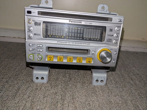 Decks, Players Changers Panasonic Cq-Py2003 Cd/Md Dsp