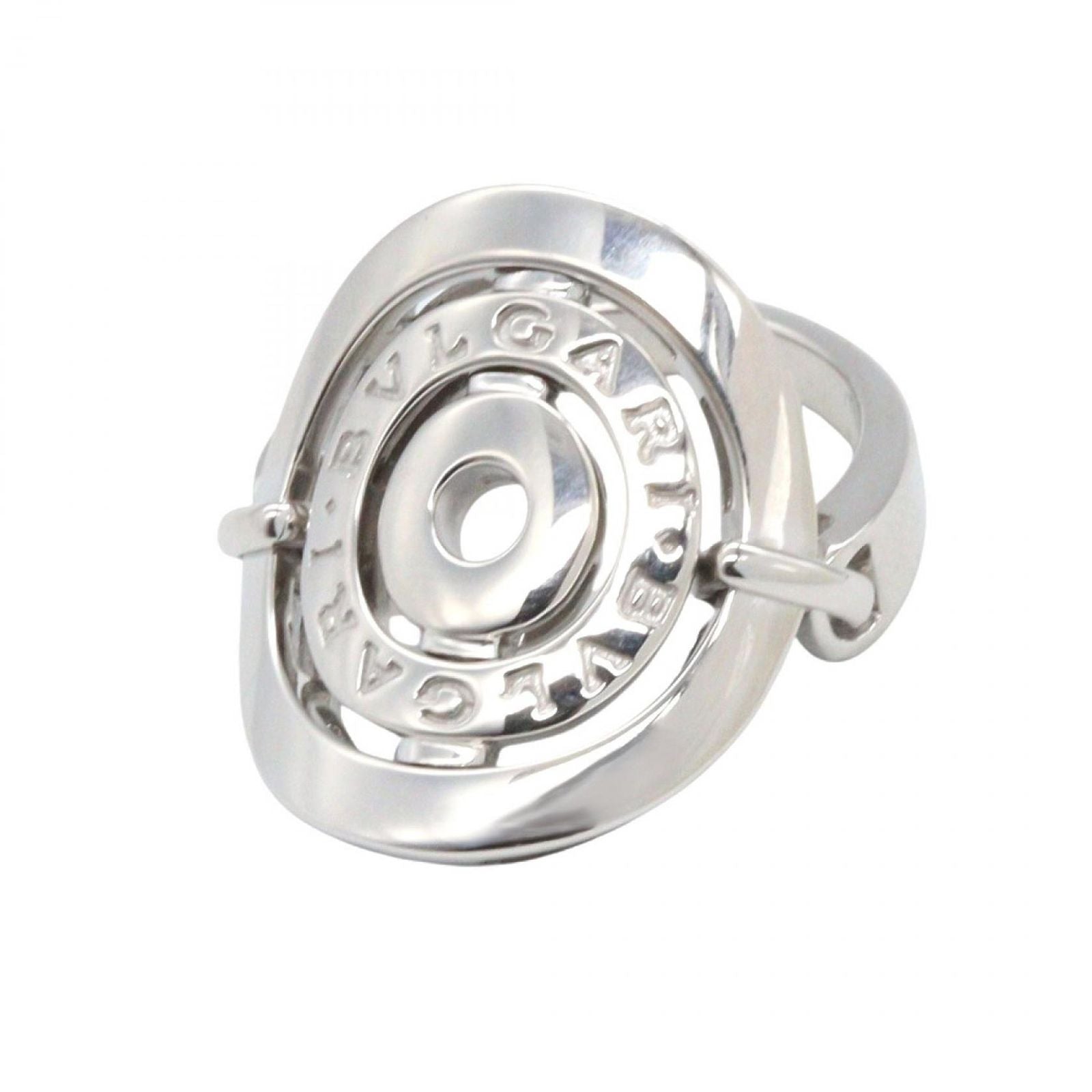Bvlgari Ring K18Wg Used A