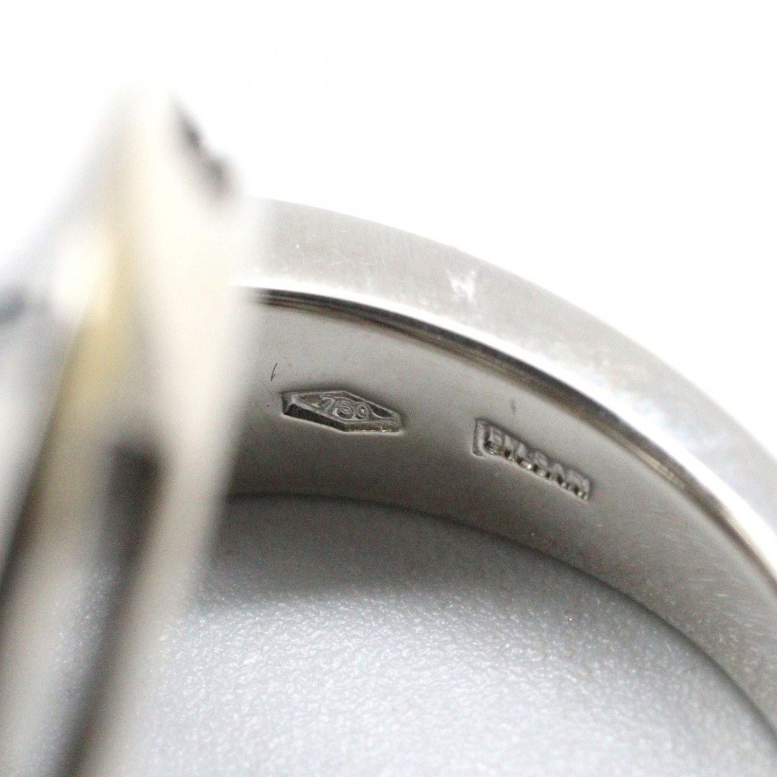 Bvlgari Ring K18Wg Used A