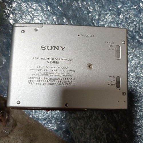 Sony Portable Md Players Mz-R50