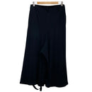 Yohji Yamamoto Saruel Pants Technorama Cotton With Gathered Front Hem