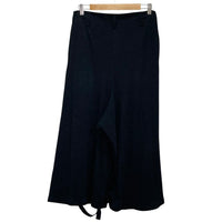 Yohji Yamamoto Saruel Pants Technorama Cotton With Gathered Front Hem