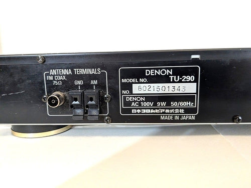 Denon Others Am/Fm Tu-290