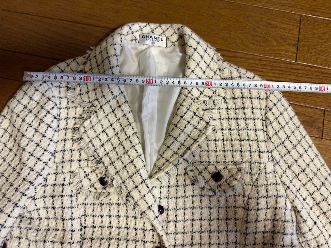 Chanel Tailored Jacket Xl