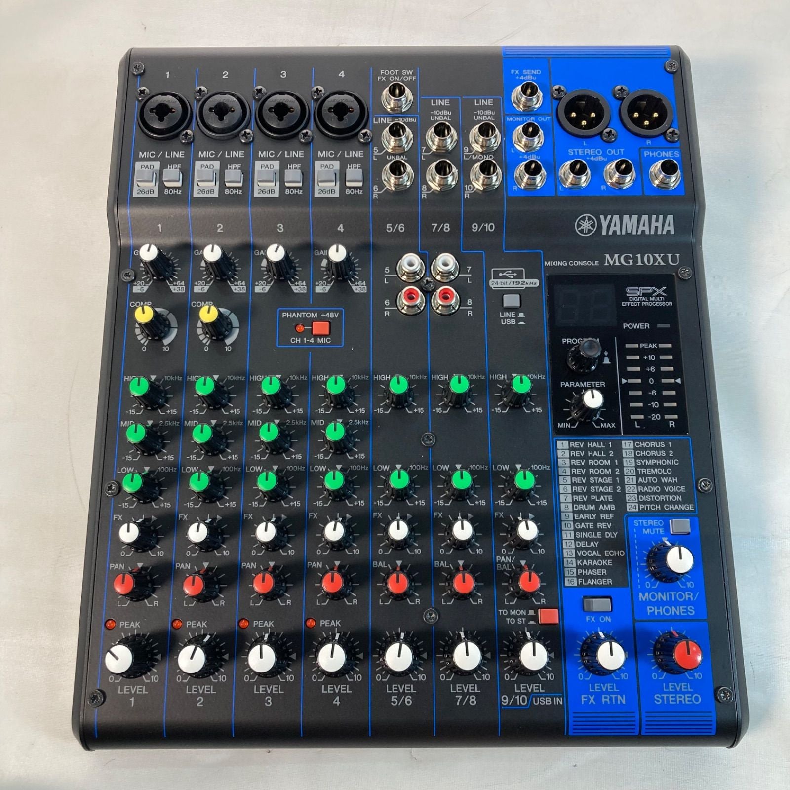 Analog Mixer Yamaha Mg10Xu