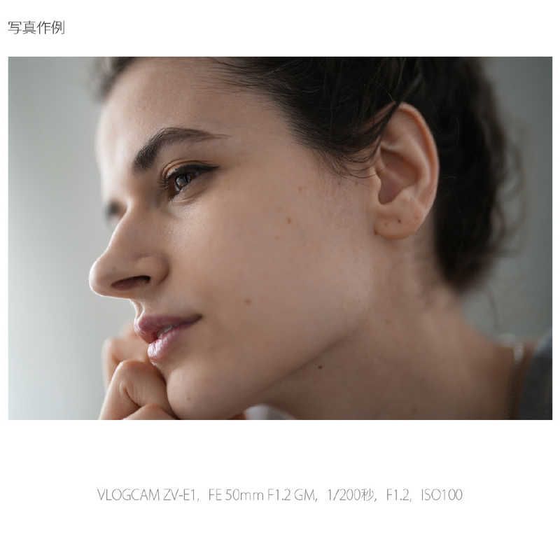 Sony Mirrorless Interchangeable Lips Vlogcam Zv-E1L W
