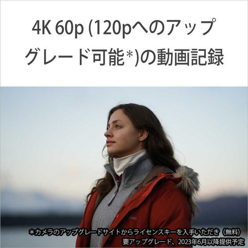 Sony Mirrorless Interchangeable Lips Vlogcam Zv-E1L W