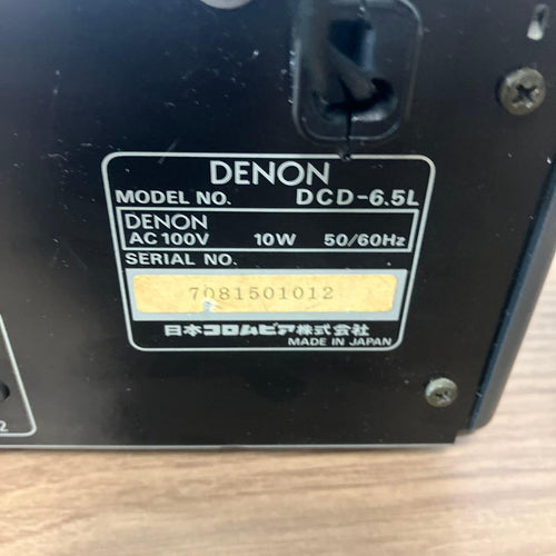 Denon Other Dcd-6.5L Cd