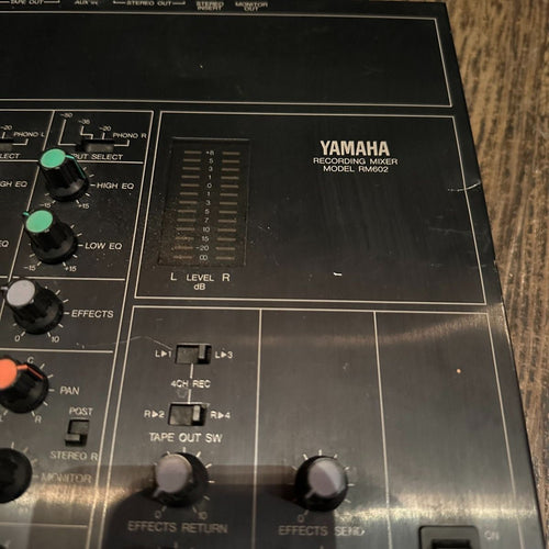 Yamaha Analog Mixer Rm-602 Mixing Console