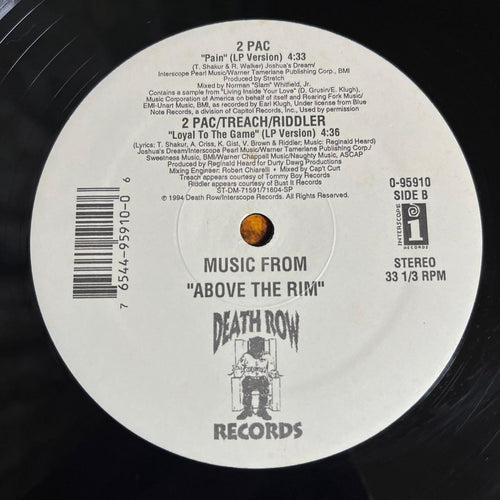 Overseas Music 2Pac Pain From Above The Rim
