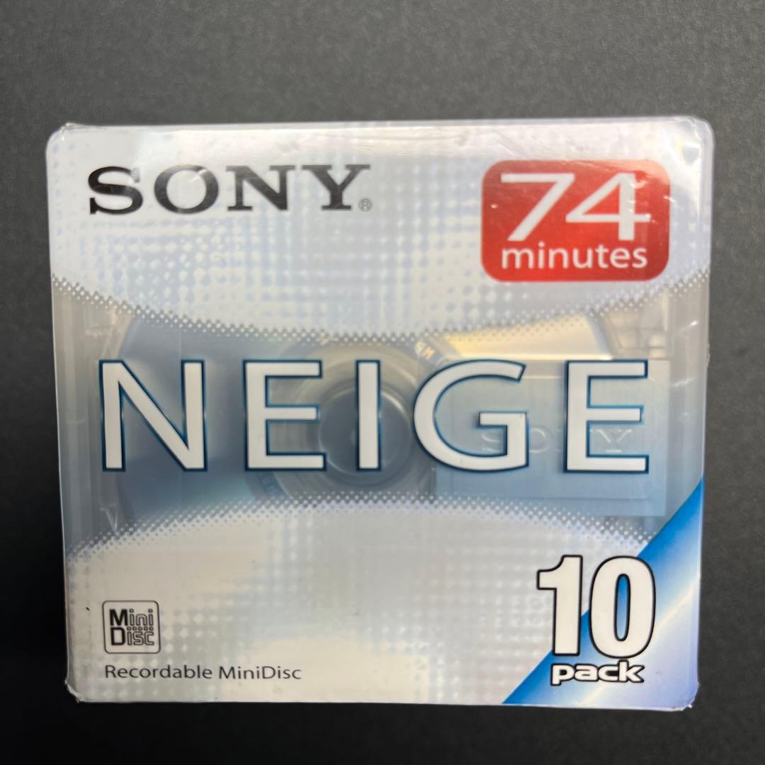Others Sony Neige Minidisc 74 10