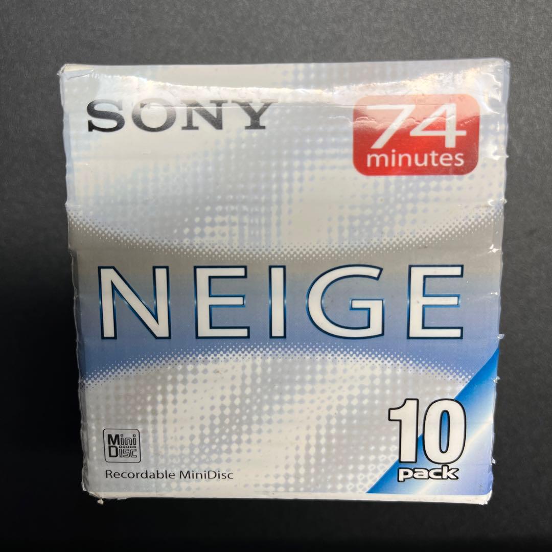 Others Sony Neige Minidisc 74 10