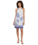 Long Sleeves, Three Quarter Sleeve Tommy Bahama Palm Paradise Halter Dress