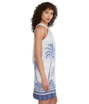 Long Sleeves, Three Quarter Sleeve Tommy Bahama Palm Paradise Halter Dress