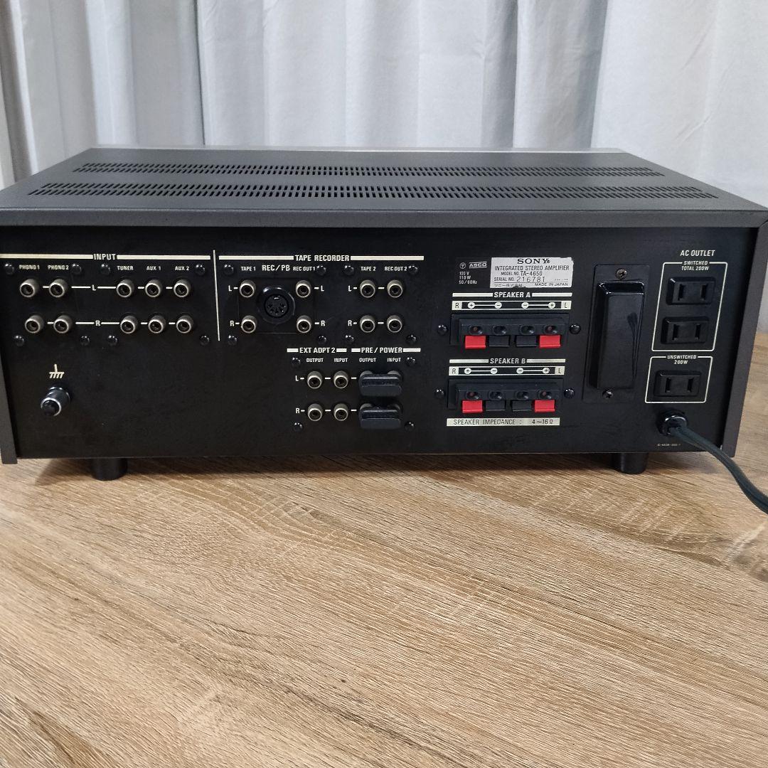 Sony Integrated Amplifiers Ta-4650