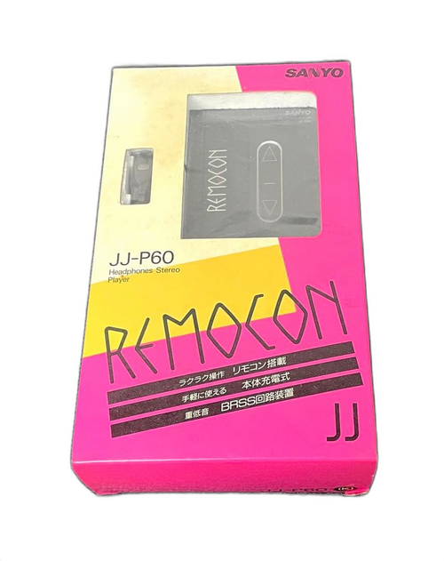 Sanyo Cassette Player Jj-P60 Headphone Stereo