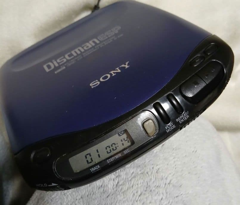 Sony Portable Cd Player Discman Esp