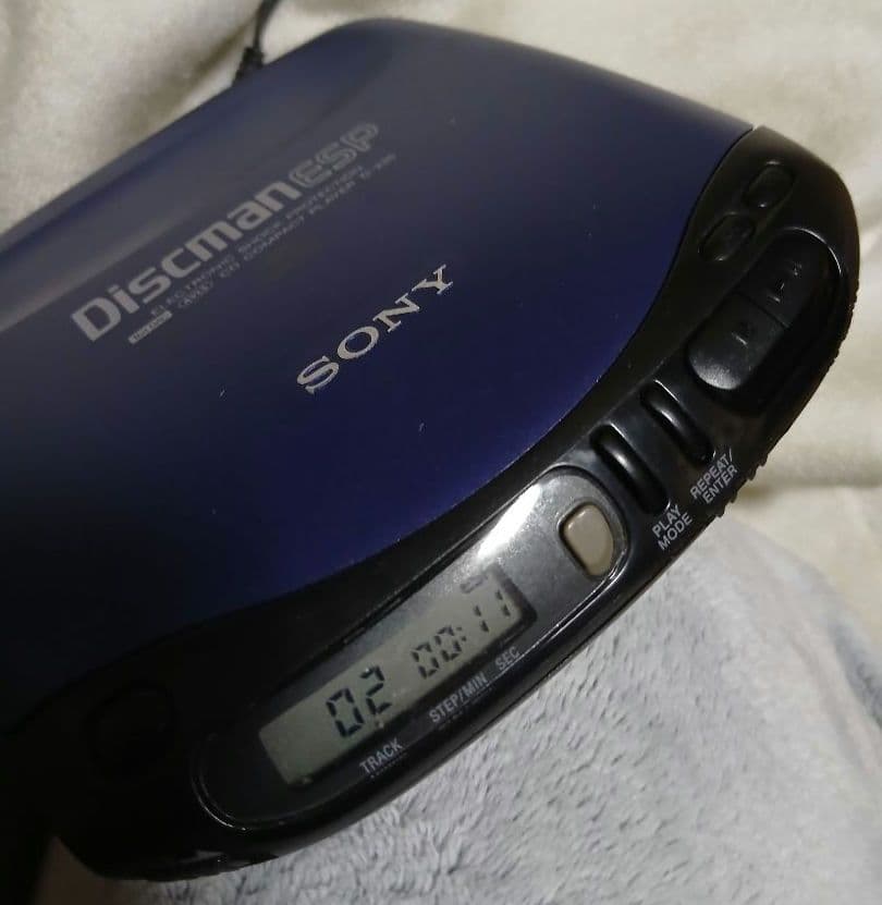 Sony Portable Cd Player Discman Esp
