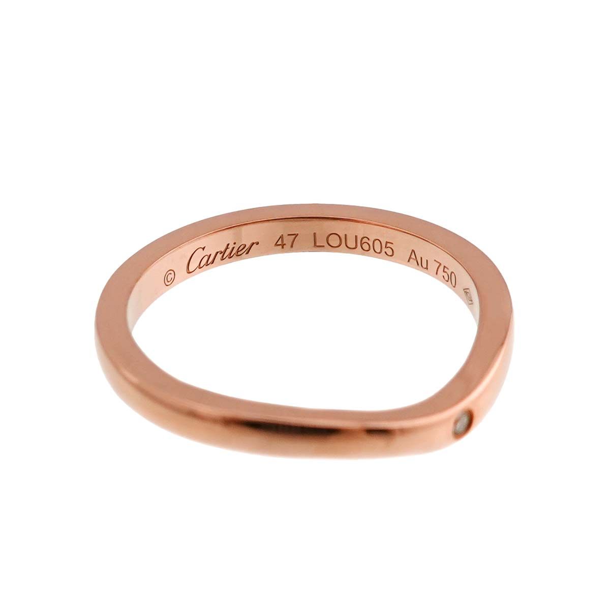 Cartier Ring #47 3P Pg Ballerine 90328866