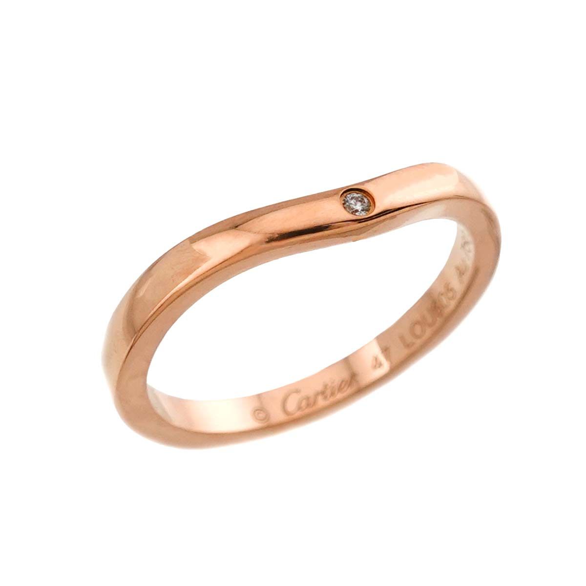 Cartier Ring #47 3P Pg Ballerine 90328866