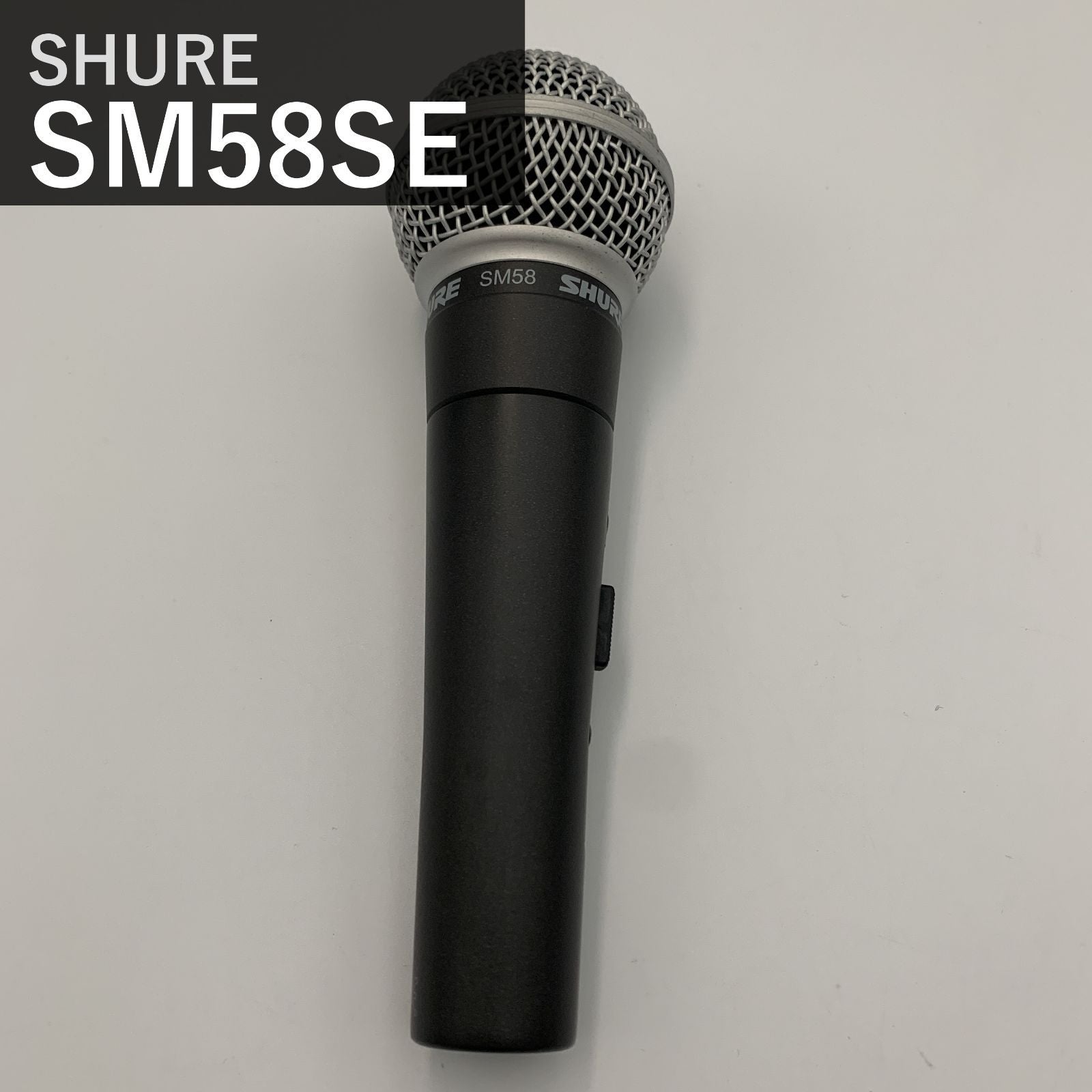 Shure Dynamic Microphone Sm58Se On/Off Xlr Dtm