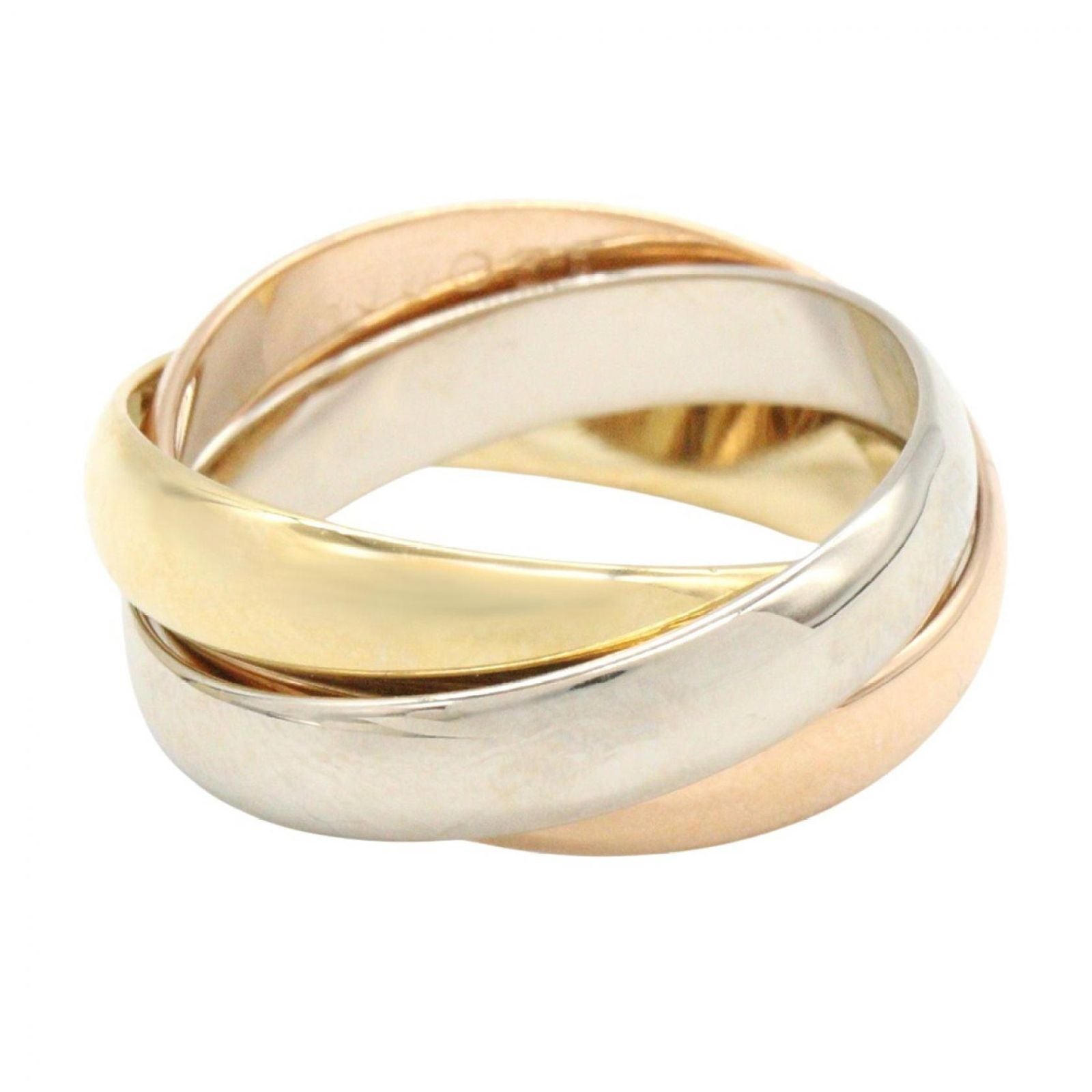 Cartier Ring K18 K18Wg Used A