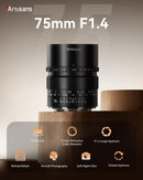 7Artistans Lens (Single Focus) 7Artisans F1.4 Mf Z