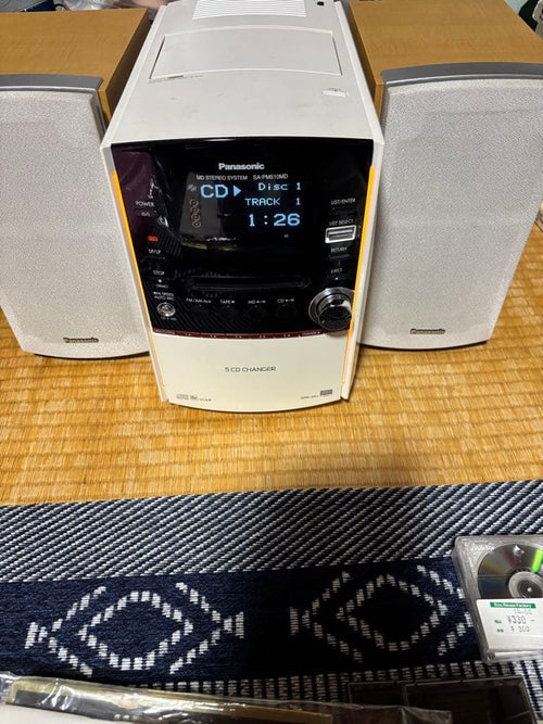 Panasonic Cd, Md Cassette Decks Sa-Pm510Md
