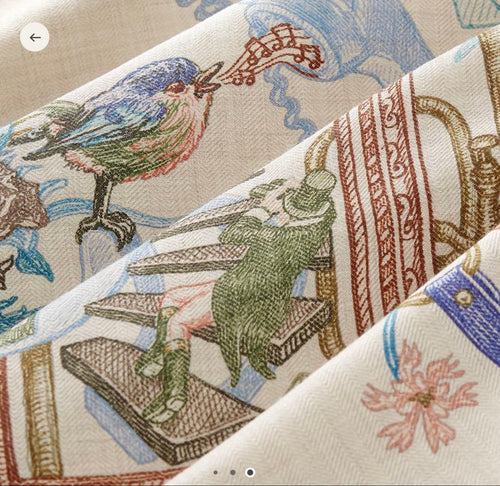 Hermes Stoles Shawls 140 Naturel Bleu Petrole