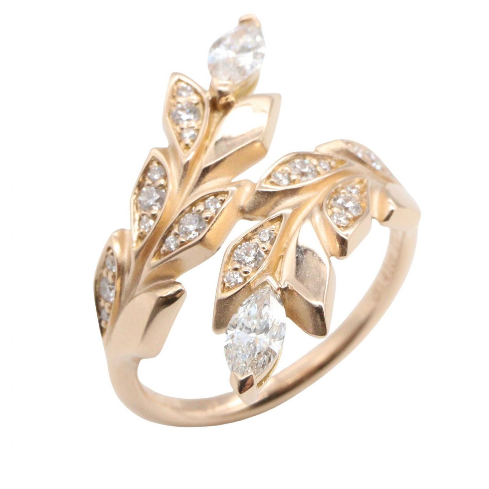 Tiffany Ring Co #8.5 K18Pg