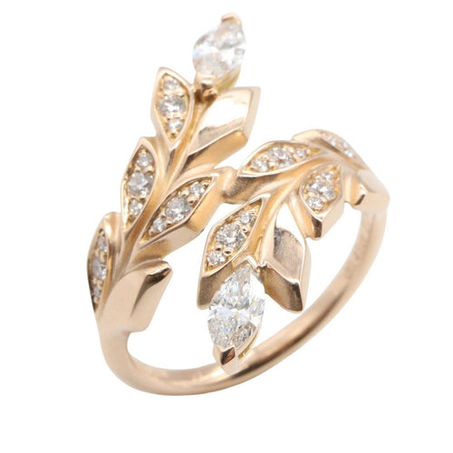 Tiffany Ring Co #8.5 K18Pg