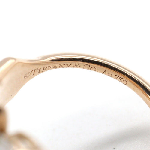 Tiffany Ring Co #8.5 K18Pg
