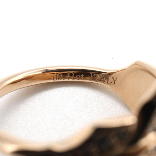 Tiffany Ring Co #8.5 K18Pg